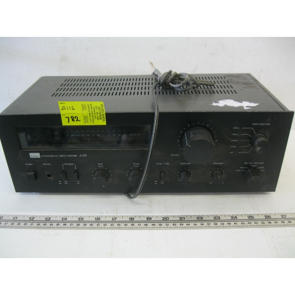 SANSUI INTEGRATED DC SERVO AMPLIFIER, A-60