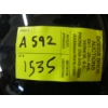 Image 3 : BLACK MOTORCYCLE HELMET W/COVER - SZ M