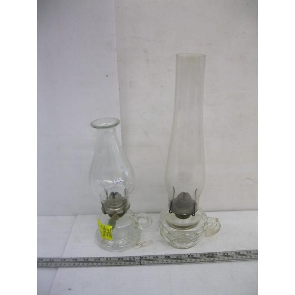 2 FINGER LAMP OIL LANTERNS