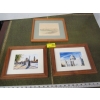 Image 1 : 3 FRAMED PICTURES