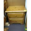 Image 1 : 2 DRAWER NIGHTSTAND - PINE