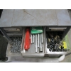 Image 4 : MISC. STORAGE DRAWERS W/CONTENTS, WIRING, SM. CABLE, ETC.