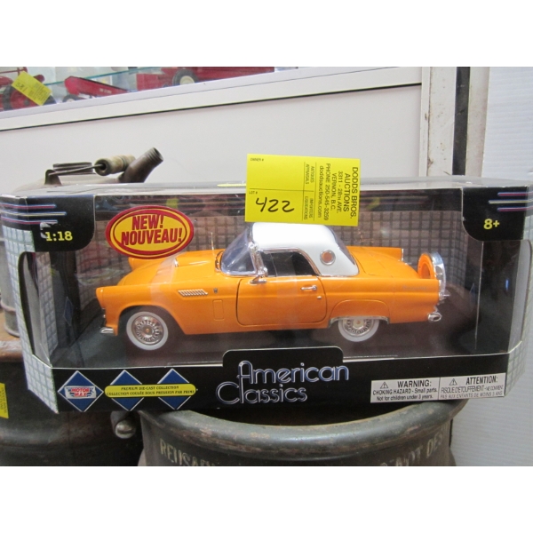 1956 FORD THUNDERBIRD DIECAST CAR