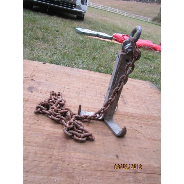 BOAT ANCHOR W/CHAIN