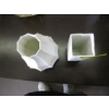Image 2 : 2 WEST GERMAN WHITE BISQUE ART VASES