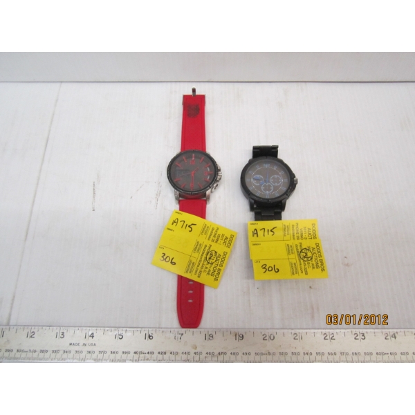 2 LG. WATCHES