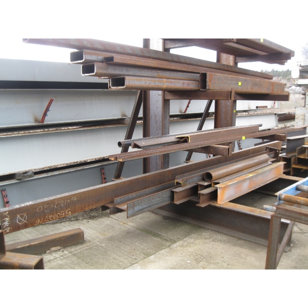 3 SHELVES OF ASST. STEEL