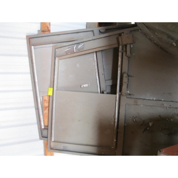 2 LG. EQUIPMENT DOORS