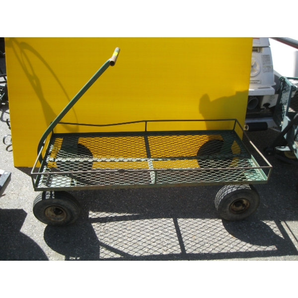 4-WHEEL GARDEN CART