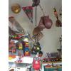 Image 1 : VINTAGE SPORTS EQUIPMENT - SKATES, STICKS, BASKETBALL GLOVES, ETC.