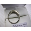 Image 4 : LADIES 14KT BAND W/5 DIAMONDS - 5G - SZ 7