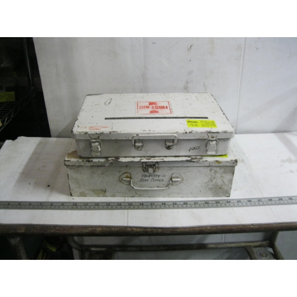 2 FIRST AID KITS