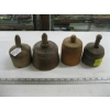 Image 1 : 4 ROUND WOODEN BUTTER PRESSES