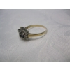 Image 3 : 14KT SAPPHIRE RING, SZ 8 1/4