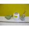 Image 2 : SMALL LOT OF CERAMIC DÉCOR, MARBLE BOWLS, ETC.