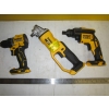 Image 1 : DEWALT CORDLESS DRILL, ANGLE GRINDER & DRYWALL DRILL