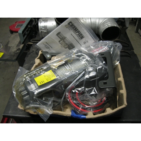 NEW 4500LB CHAMPION ELECTRIC WINCH W/ACCESS.