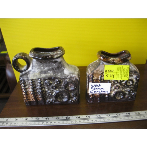 WEST GERMAN MCM KARSTEN VASES