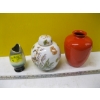 Image 1 : 2 VASES & LIDDED JARDINIERE