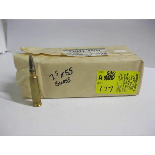 7.5X55MM SWISS |6X10 CARTRIDGES