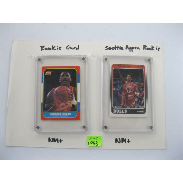 2 BASKETBALL ROOKIE CARDS