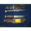Image 1 : 2 KNIVES W/SHEATHS
