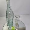 Image 7 : VINTAGE GLASS JARS, BOTTLES, FISH BOTTLE, CREAM/MILK SQUARE GLASS & CERIUM GLASS COLLECTION