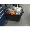Image 1 : BIN OF ASST. PAINTING SUPPLIES & ACCESSORIES