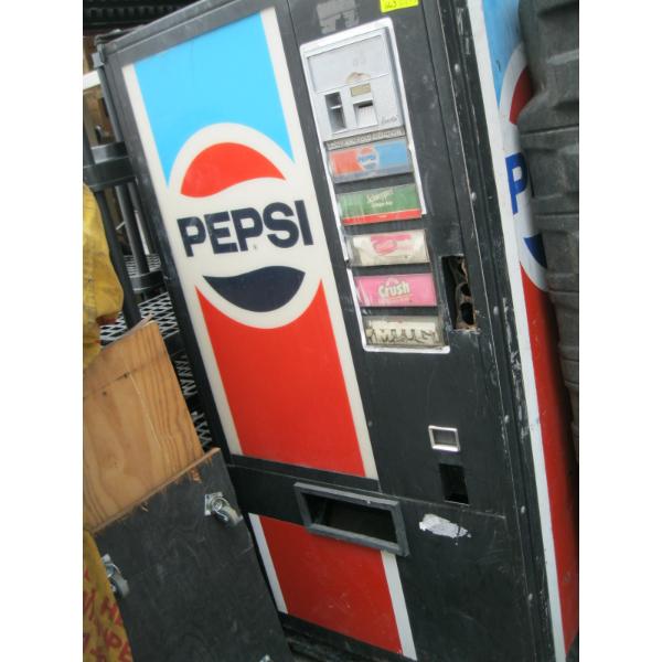 "AS IS" PEPSI VENDING MACHINE