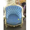 Image 1 : VINTAGE CHAIR W/GOLD LEAF 