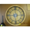 Image 1 : LG. WOOD & METAL WALL CLOCK