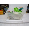 Image 1 : BIN W/ASST. CUTTERS, MEASURING SCOOPS, ETC.