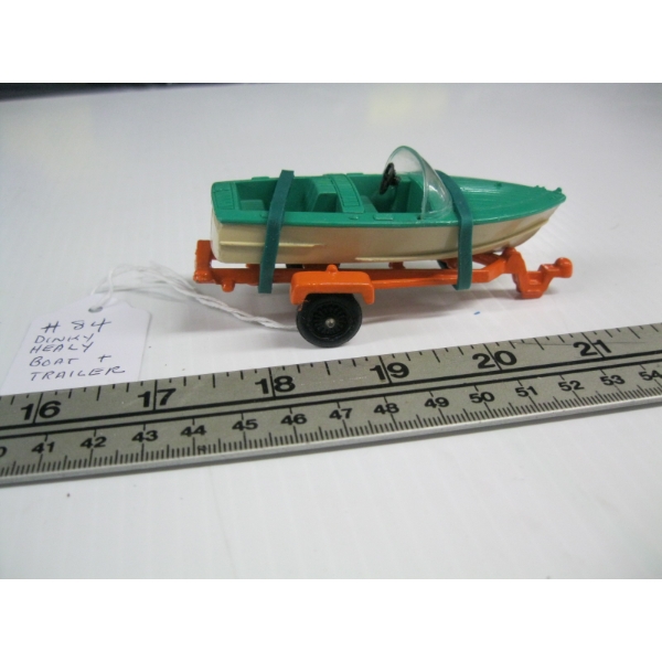 DINKY HEALEY BOAT & TRAILER