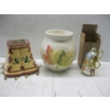 Image 3 : MISC. CANDLEHOLDERS, CERAMIC HOUSE CANDLEHOLDERS, ETC.