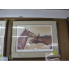 Image 1 : FRAMED PRINT BY FRED STONE, 2179/2900 "WEANLINGS" W/CERTIFICATE