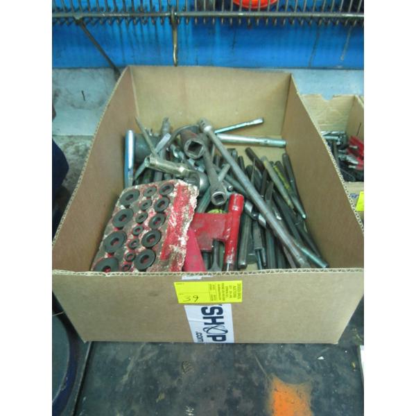 MISC. CHISELS, PUNCHES, BITS, ETC.
