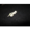 Image 2 : STERLING SILVER .925 PENDANT W/LIGHT GREEN STONE 