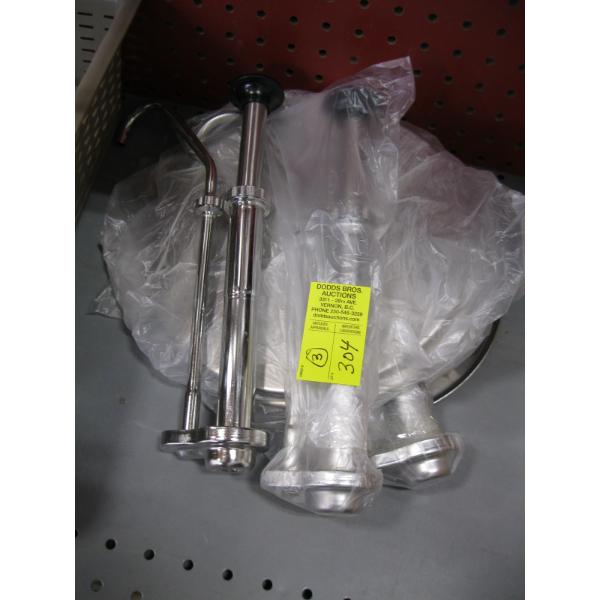 3 CONDIMENT PUMPS