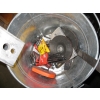 Image 2 : GALVANIZED PAIL W/ASST. TOOLS: ALLAN KEYS, CUTOFF DISC, TAPE MEASURE, ETC.