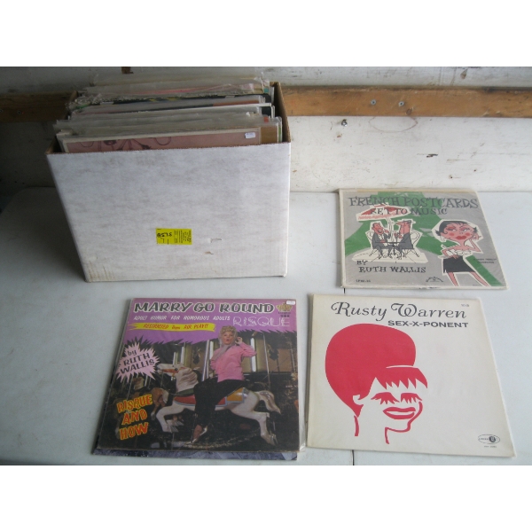 BOX OF MISC. RECORDS