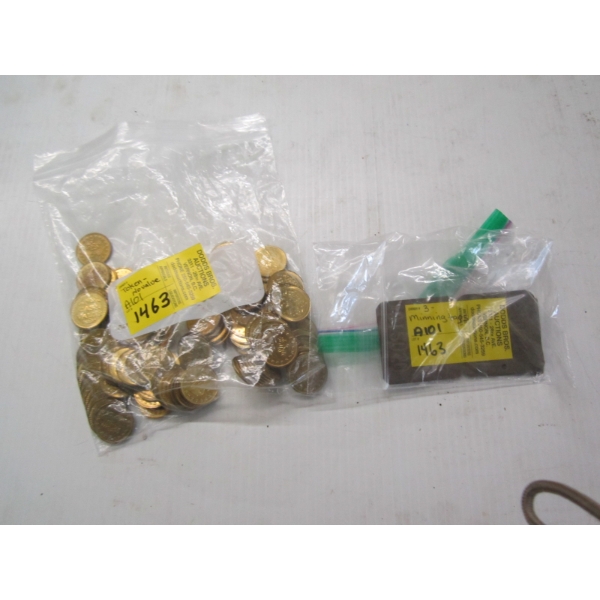 BAG OF NO VALUE TOKENS & 3 MINING TAGS