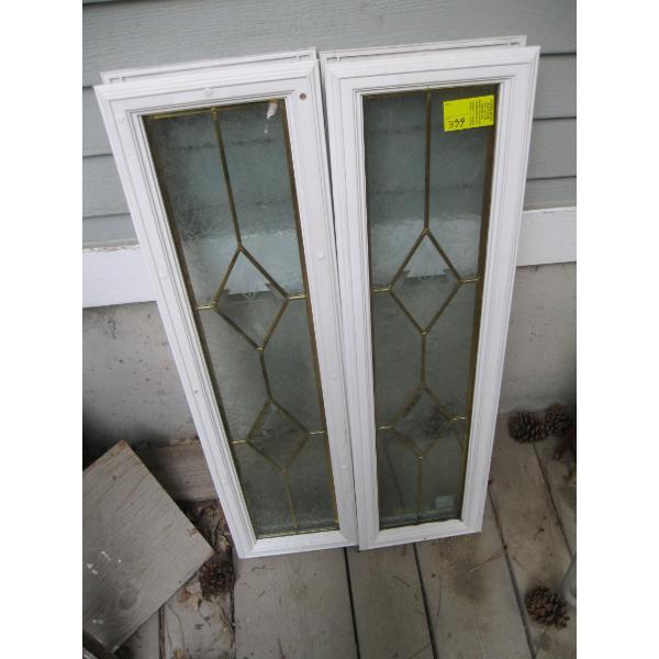 PAIR OF WINDOW DOOR LIGHTS