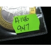 Image 4 : RIVIERA HOTEL GAMING TOKEN, TOKEN CENTER ALMOST 1/2 TROY OZ. OF .999 SILVER