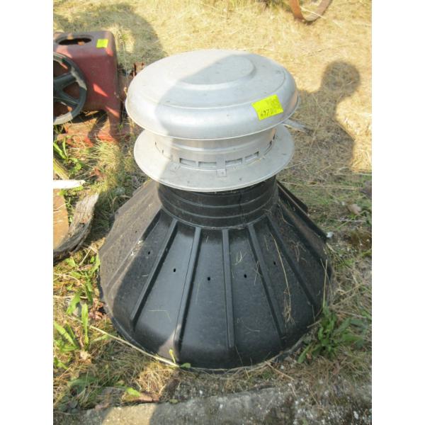 ROOF VENT & BLACK CAP