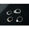 Image 4 : 4 STERLING SILVER .925 RINGS, 15G