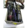 Image 1 : BASKET W/MISC. BRUSHES, CURLING IRONS, ETC.