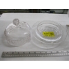 Image 3 : 3 PIECES OF VINTAGE GLASSWARE