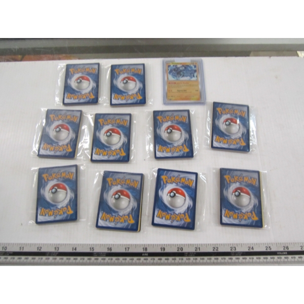 10 PACKS OF POKEMAN CARDS