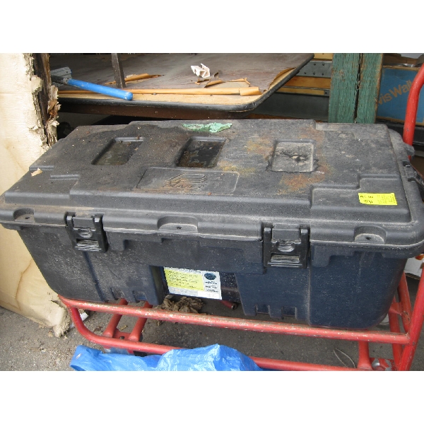 PLANO STORAGE BOX W/ASST. CONTENTS