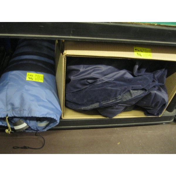 AIR BED & A TENT